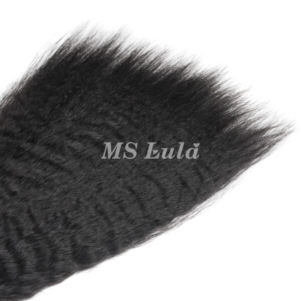Virgin Hair Weave Bundles Kinky Straight - Image 7